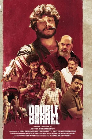Double Barrel 2026 Telugu Dual Audio Movie Poster