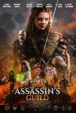 Assassin’s Guild 2024 Hindi Dual Audio Movie Poster