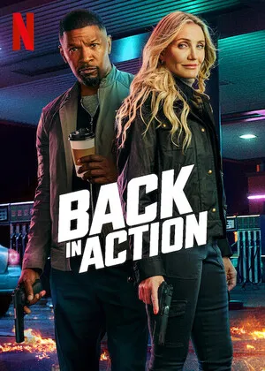 Back in Action 2025 Hindi Dual Audio Movie Poster