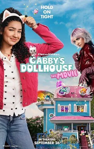 Gabby’s Dollhouse: The Movie 2025 Hindi Dual Audio Movie Poster