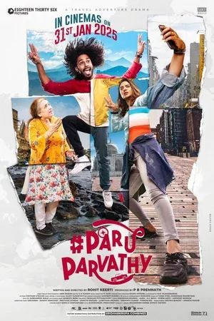 Paru Parvathy 2025 Hindi Dual Audio Movie Poster