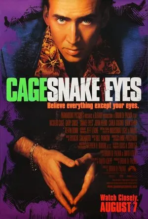 Snake Eyes 1998 Hindi Dual Audio Movie Poster