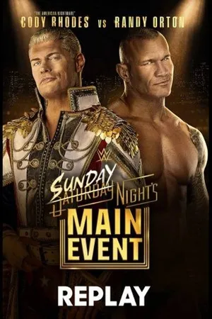 WWE Saturday Nights Main Event 2026 English Dual Audio (6th Sep) WEB- Movie Poster