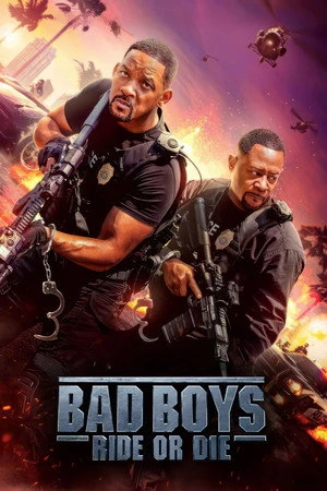 Bad Boys: Ride or Die 2024 Hindi - English Dual Audio Movie Poster