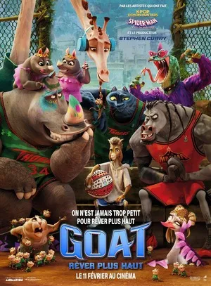 GOAT : Rêver plus haut 2026 Hindi - English Dual Audio Movie Poster