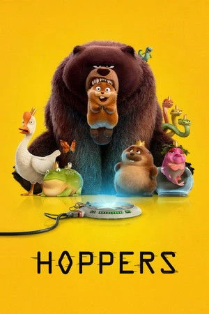 Hoppers 2026 English Dual Audio Movie Poster