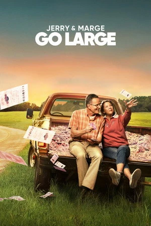 Jerry And Marge Go Large 2022 Hindi Dual Audio Movie Poster