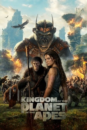 Kingdom of the Planet of the Apes 2024 Tamil Movie Poster