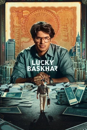 Lucky Baskhar 2024 Hindi - Telugu Dual Audio Movie Poster