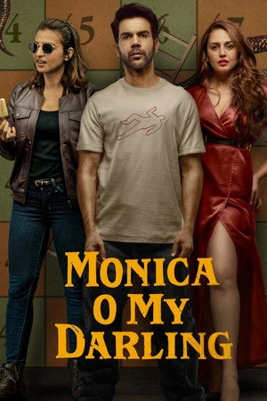 Monica, O My Darling 2022 Hindi Dual Audio Movie Poster