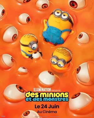 Minions & Monsters 2026 English Audio Movie Poster