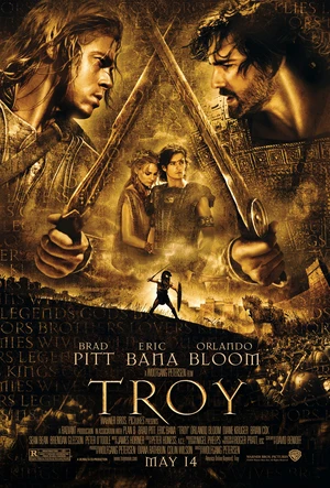 Troy 2004 Hindi Dual Audio Movie Poster