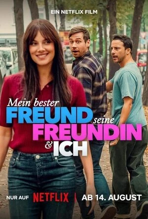 My Best Friend, His Girlfriend and Me 2026 Hindi Dual Audio Movie Poster