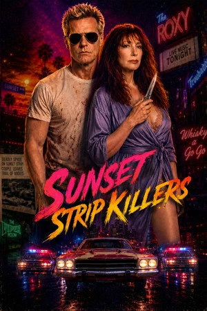 Sunset Strip Killers 2026 English Dual Audio Movie Poster