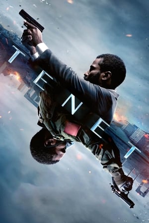 Tenet (2020) Hindi Dual Audio 550MB Movie Poster