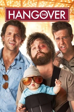 The Hangover 2009 Hindi - English Audio Movie Poster