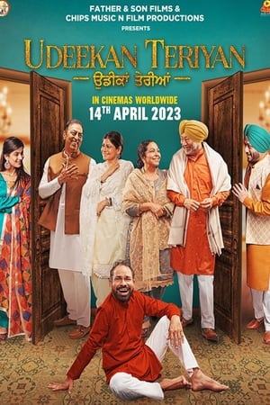 Udeekan Teriyan 2023 Punjabi DVDScr Movie Poster