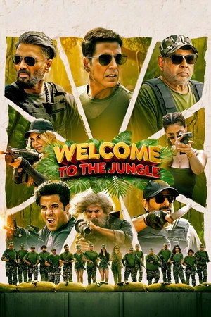 Welcome to the Jungle 2026 Hindi Audio Movie Poster