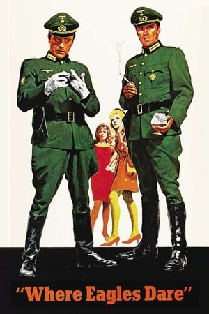 Where Eagles Dare (1968) Hindi Dual Audio [1.2GB] Movie Poster